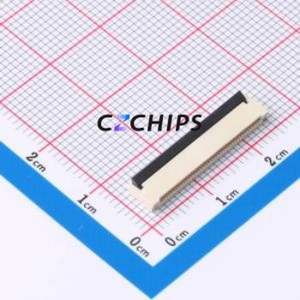 FPC-0.5HF-40PWBR-H20 FFC/FPC Connector SMD,P=0.5mm,Connector Flip Cover Type Double Side Contact / Top Bottom Contact 40P 0.5mm - Product Image 1