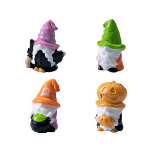 Resin Halloween Witch for and Dwarf Figurines-DIY Decorative Accessories & Car Desktop Trinkets - Product Image 5