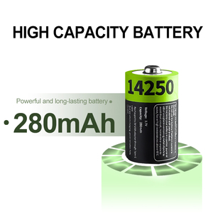 Iileer Đa-Chức Năng 14250 1036mwh Lithium USB Có Thể Sạc Lại Pin 3.7V 280MAh Nhanh Chóng Sạc Với Loại C Cổng Cho Đèn Pin - Product Image 4