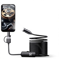 Endoscope ZCF Modèle AN100 Caméra HD Rotative à 360 Degrés pour Réparation Automobile Moteurs Diesel et Essence Universels (Détection de Carbones)