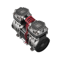 Pompe de compresseur d'air sans huile silencieuse 220V Le compresseur d'air sans huile portable 340W peut être utilisé pour l'équipement de production d'oxygène