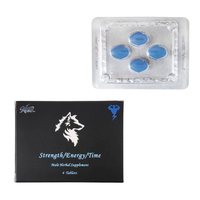 Compléments Énergisants à Base de Plantes OEM : Pilules Bleues pour l'Amélioration et l'Augmentation (500mg) – Compléments Libido et Gestion du Temps pour Hommes