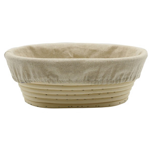 Cesto per lievitazione pane con manico, fodere usa e getta per friggitrice ad aria, <span class=keywords><strong>carta</strong></span> effetto vimini, kit per lievitazione impasto sourdough, rotondo, per servire, all'ingrosso - Product Image 4