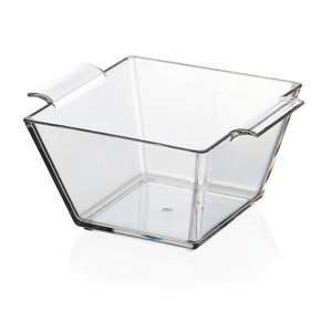 Set di 6 cestini trasparenti Degustare per stoviglie da festa e decorazioni da tavola - Product Image 1