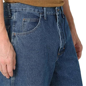 Nouveau Jean en Denim Large Décontracté Taille Moyenne Délavé Léger en Coton de Haute Qualité pour Homme, Style Streetwear Personnalisé, Vente en Gros - Product Image 5
