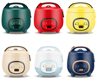 Mini-cuiseur à riz électrique BM 2026 1,8 L avec cuve antiadhésive, écologique, portable, appareil de cuisine domestique OEM