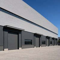 Fabricant de bâtiments en structure acier de couleur personnalisée, entrepôt métallique préfabriqué de Chongqing pour la construction d'usines