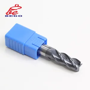 Beso mata bor 2 Flute 4 "Flute Square Flat Cnc Milling Cutter Fresa Carbide Solid End Mill