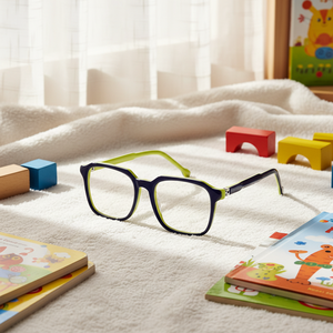 Großhandel Kinder Stylische Niedliche Brillengestelle Ohne Gläser, Kindersichere Leichte & Langlebige Computer-Brillengestelle - Product Image 1