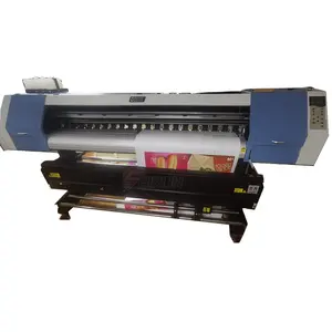 1.8M 6feet digital eco solvent printer with single print head I3200E1/DX5/XP600 eco solvent printer