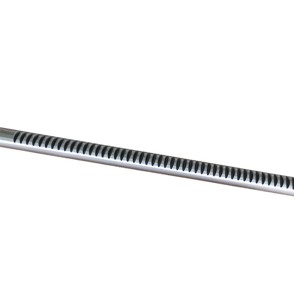 Round Spur Rack Source Factory Manufacturing Round Spur Gear Rack and Pinion Shaft ...