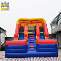 Tobogán Inflable para Adultos y Niños, PVC Comercial de 0.55mm, Excelente Resistencia a Bajas Temperaturas, Cumple con la Norma EN14960