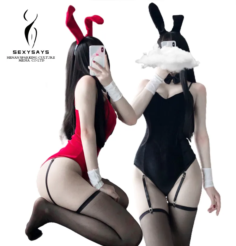 2021 nuovo design di alta Qualità super cute cosplay bunny Congiunti stretti biancheria intima sexy Condole La cinghia Sexy lingerie