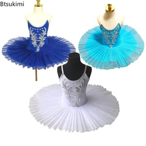 Vestido de Ballet de Verano para Mujer, Conjuntos de Estilo Familiar, Vestido de Ballet para Adultos, Tutú de Bailarina, Ropa para Madre e Hija, Disfraces de Danza - Product Image 1
