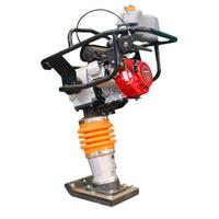 Pilonneuse thermique 7,5 CV 80 kg, Pilonneuse à impact vertical pour le compactage des fondations paysagères et des pavés extérieurs