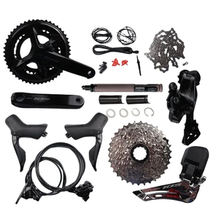 <span class=keywords><strong>SHIMANO</strong></span> <span class=keywords><strong>105</strong></span> R7170 DI2 Groupset 2x12 Speed Road Bike Electronic Groupset con R7170 Palanca de doble control <span class=keywords><strong>Desviador</strong></span> delantero/<span class=keywords><strong>trasero</strong></span> - Product Image 1