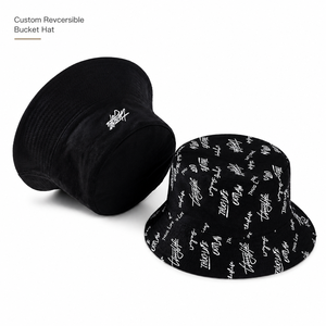 Adult Summer Sport <strong>Golf</strong> Casquette Custom Logo Design All Over Print Cotton Reversible Embroidered Fisherman Bucket <strong>Sun</strong> <strong>Hat</strong> - Product Image 2