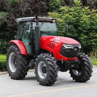 Tractor Agrícola Multifuncional Tavol en Oferta, 120HP, 4WD, Motor de 6 Cilindros, Bomba de Motor, Engranaje Hidráulico