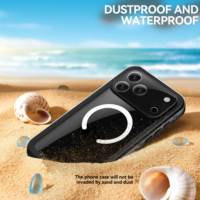 SHELLBOX nouveau haute qualité 360 entièrement scellé Anti-chute anti-poussière IP68 professionnel étanche magnétique coque de téléphone pour IPhone17ProMax