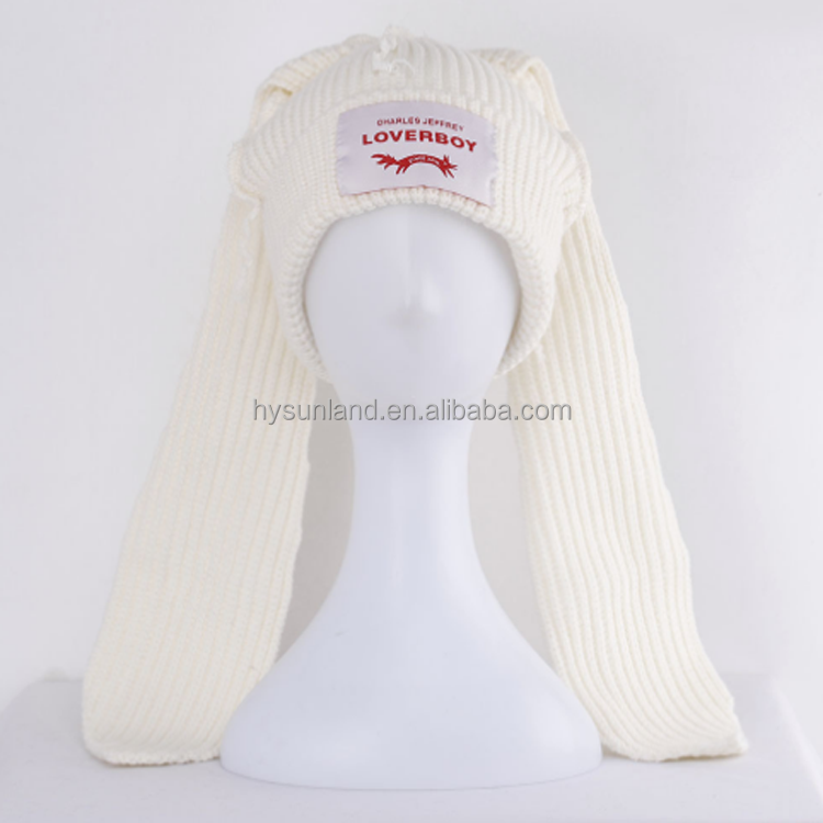 帽子 CFIERCE Rabbit SkullPrinted KnittedHat 帽子 CFIERCE Rabbit SkullPrinted KnittedHat CFIERCE Rabbit