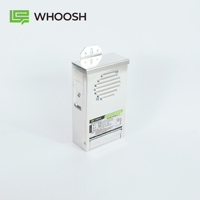 HXF-300GC-12 12VDC 300W 25A Alimentation LED à sortie unique haute efficacité, étanche à la pluie, sans ventilateur, pour extérieur