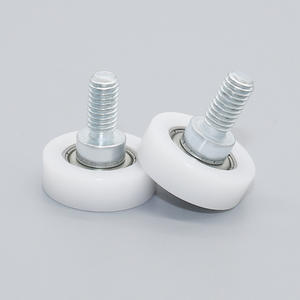 ลูกล้อแบบ B สำหรับประตูหน้าต่างอัตโนมัติ รุ่น DR22 พร้อมสกรู M6 ล้อเคลือบลูกปืน ล้อแบน สำหรับใช้งานกลางแจ้ง จัดจำหน่ายโดยตรงจากโรงงาน - Product Image 4