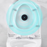 6VDC One Piece Entièrement Automatique Flip Sensor Flush Intelligent Salle De Bains Commode Électronique WC Bidet Smart Toilette