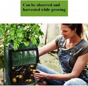 Sac de plantation pour légumes de jardin de 10 gallons, sacs de culture ventilés pour plantes, pommes de terre, tomates, carottes - Product Image 6