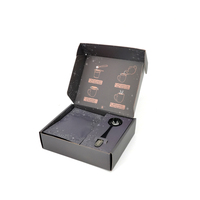 Luxury Beauty Skincare Paper Package Suplementos de color verde Cajas de embalaje con inserto