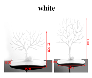 Kích thước gạc sáng tạo vòng cổ trang sức hiển thị giá trang sức móc áo Vòng tay Bông tai mặt dây chuyền trang sức lưu trữ bảng hoàn thiện - Product Image 5