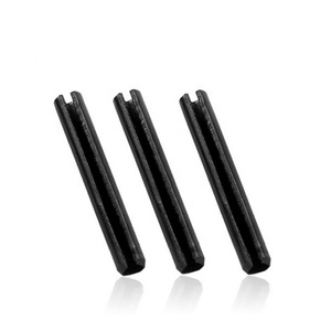 Goupille élastique de positionnement de haute qualité, goupille à ressort creuse en acier GB879 noir - Product Image 1
