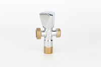 Valve d'angle en laiton de salle de bain de conception traditionnelle de qualité assurée