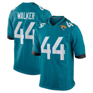 2025 toptan özel yüksek kalite yaz amerikan futbolu formaları Jaguars ekipleri #16 LAWRENCR #44 WALKER Jersey kısa kollu - Product Image 6