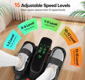 Custom Logo Track-mounted With Remote Control Elliptical Machine, Under Desk Mini Elliptical Machine for Home GB-MC57G Mini Elli - Product Image 5