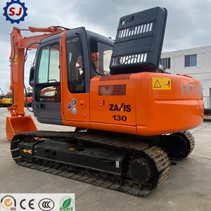 Excavatrice d'occasion Hitachi ZX130 de 13 tonnes, moteur fiable, pompe hydraulique, boîte de vitesses, prête pour le chantier, ZX200-3, vente flash - Product Image 1