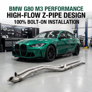Tubo di <span class=keywords><strong>Scarico</strong></span> Centrale a Z Forgiato e Fuso a Lunghezza Uguale per BMW M3 M4 G80 G82 G83 2021-2024 - Vendita all'Ingrosso Diretta dalla Fabbrica - Product Image 1