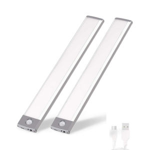 Luz LED Ultrafina para Armario, 3 Colores, Regulable, Recargable por USB, con Sensor de Movimiento para Cocina - Product Image 1