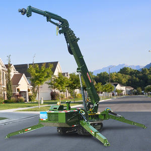 מנוע דיזל 3t 5t <span class=keywords><strong>1</strong></span> טון 10 טון <span class=keywords><strong>10t</strong></span> foldable חשמלי מיני עכביש מנוף זחילה עם שלט רחוק - Product Image 1