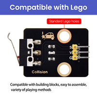 Módulo de Sensor de Colisión Keyestudio para Programación STEM, Interruptor de Fin de Carrera para Arduino