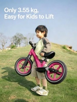 Vélo d'équilibre pour enfants à 2 roues, fourni directement par l'usine, avec roues gonflables en caoutchouc de 12 et 14 pouces, personnalisation OEM et ODM disponible