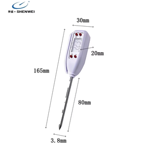 Termômetro <span class=keywords><strong>digital</strong></span> super rápido de grau comercial 2025 para cozinhar, carne, doces, velas, líquido, óleo, prova de respingos, ° C/° F Toggle - Product Image 2