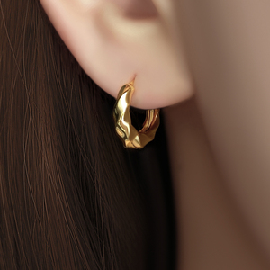 Pendientes de Bisutería de Moda al por Mayor, Pendientes Vintage Chapados en Oro de 18K para Mujer - Product Image 6