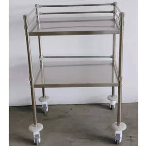 BT-SIT028 Bệnh Viện Di Động Phẫu Thuật Mặc Quần Áo Xe Đẩy Thép Không Gỉ Phẫu Thuật Xe Đẩy Thuốc Xe Cho Các Bệnh Viện - Product Image 2