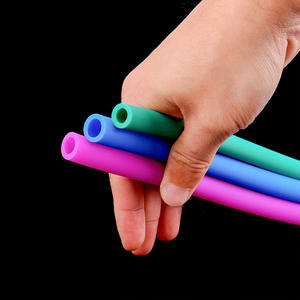 Colorful Transparent Odorless Platinum Extruded <strong>Straws</strong> and Tubes - Product Image 4