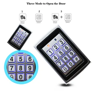 RFIDキーボード防水電気ドアロックDC12V電源家庭用ドアオープナードアコントロールデジタルキーボード