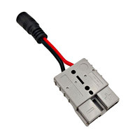 Connecteur de faisceau de câbles femelle Circle Interconnect 50A DC5525 pour câble de conversion d'énergie personnalisé, recharge de batterie, énergie RV
