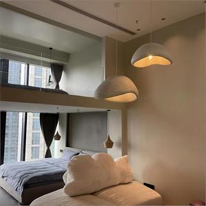 โคมไฟเพดานทรงเมฆ สำหรับห้องนั่งเล่น สไตล์วบิซาบิ น้ำหนักเบา ทำจากโพลีสไตรีนขยายตัว ไฟ LED ขายตรงจากโรงงาน โคมไฟเพดานรุ่นใหม่ Khmara - Product Image 3