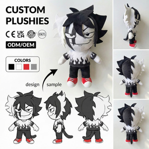 Peluche personnalisée, poupée en peluche, jouet moelleux et mignon, thème ouvrier du bâtiment, articles de la culture du café, articles à thème <span class=keywords><strong>chat</strong></span>, poupée de chiffon, machine à griffes personnalisée - Product Image 6