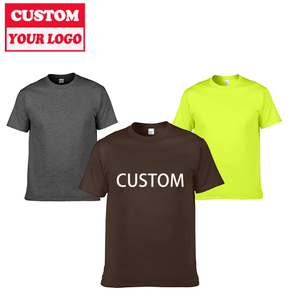 Servizi OEM ODM di Alta Qualità, Soluzioni Complete, T-shirt Nera con Stampa a Rilievo, Magliette Nere con Logo Personalizzato - Product Image 1