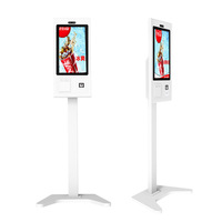Kiosque interactif de système de file d'attente de libre-service avec le scanner d'imprimante pour le renvoi d'appel d'émission de billet de gestion de file d'attente